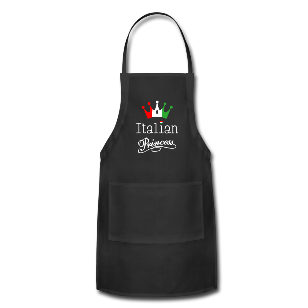 Italian Princes Apron - black