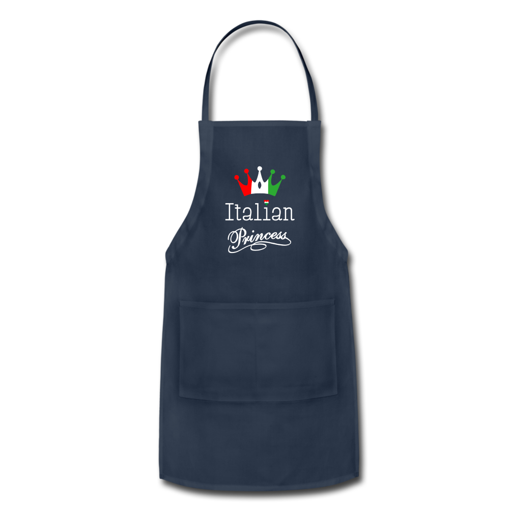 Italian Princes Apron - navy