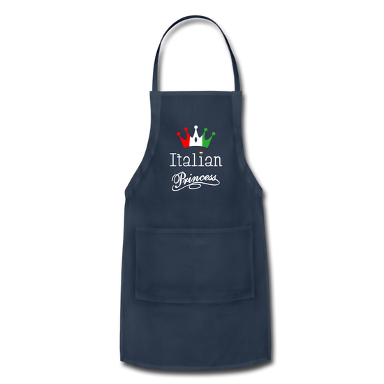 Italian Princes Apron - navy