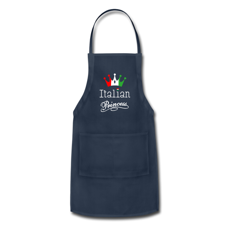 Italian Princes Apron - navy