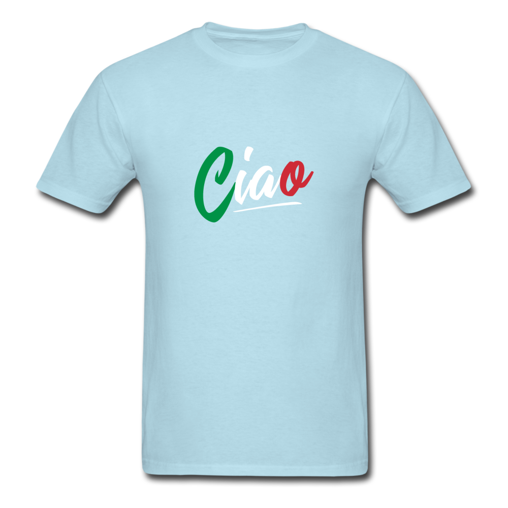 Ciao T-shirt - powder blue