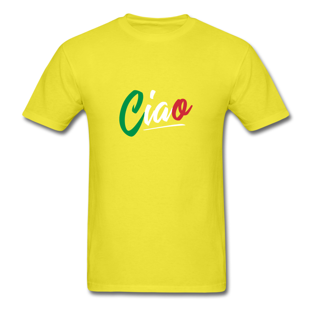 Ciao T-shirt - yellow
