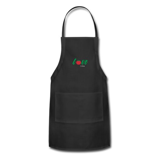 Love I'm Italian Apron - black