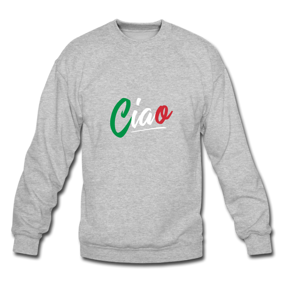 Ciao Crewneck Sweatshirt - heather gray