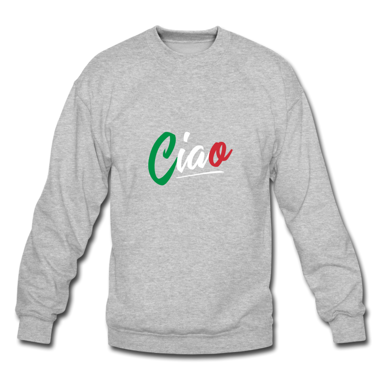 Ciao Crewneck Sweatshirt - heather gray