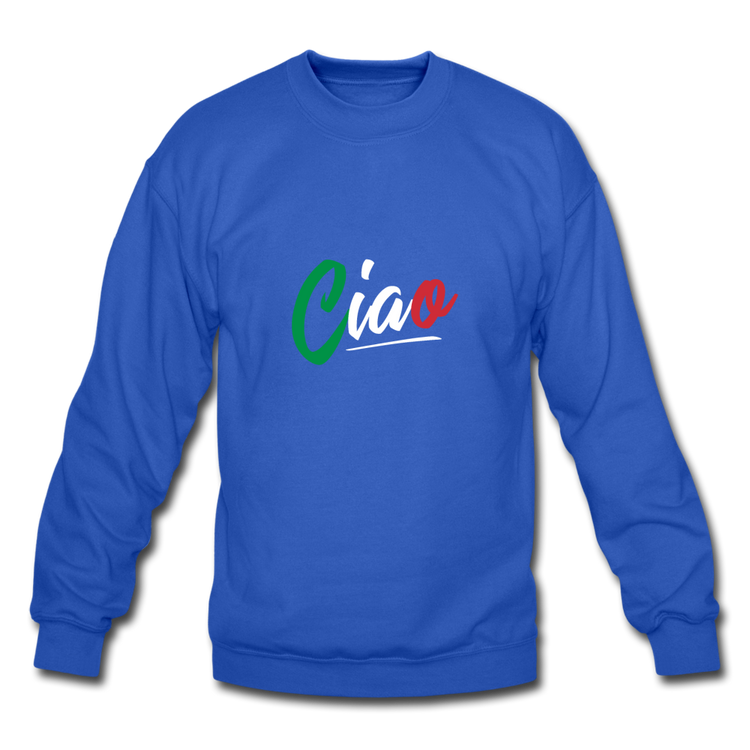 Ciao Crewneck Sweatshirt - royal blue