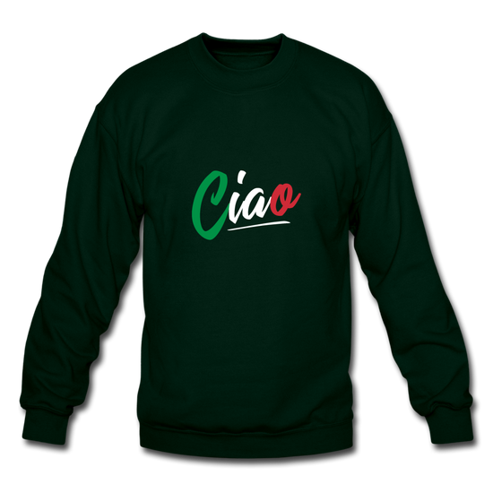 Ciao Crewneck Sweatshirt - forest green