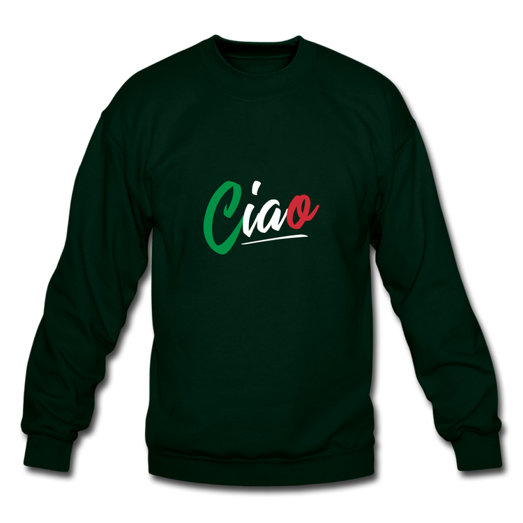 Ciao Crewneck Sweatshirt - forest green