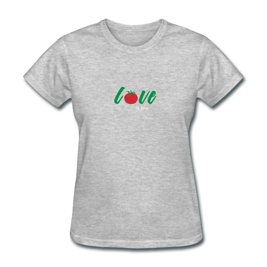 Love I'm Italian Women's T-Shirt - heather gray