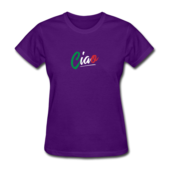 Ciao Women's T-Shirt - purple