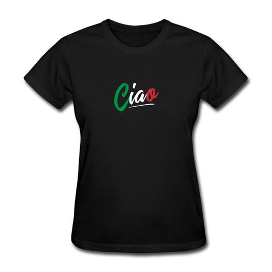 Ciao Women's T-Shirt - black