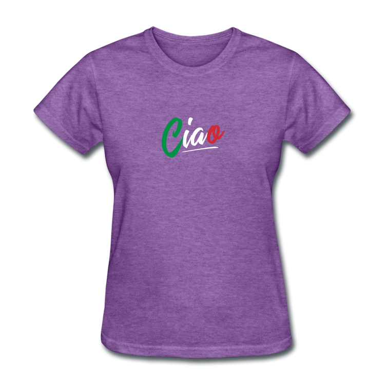 Ciao Women's T-Shirt - purple heather