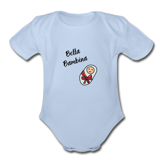 Bella bambina Organic Onesie - sky