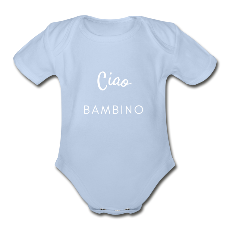 Ciao Bambino Organic Onesie - sky