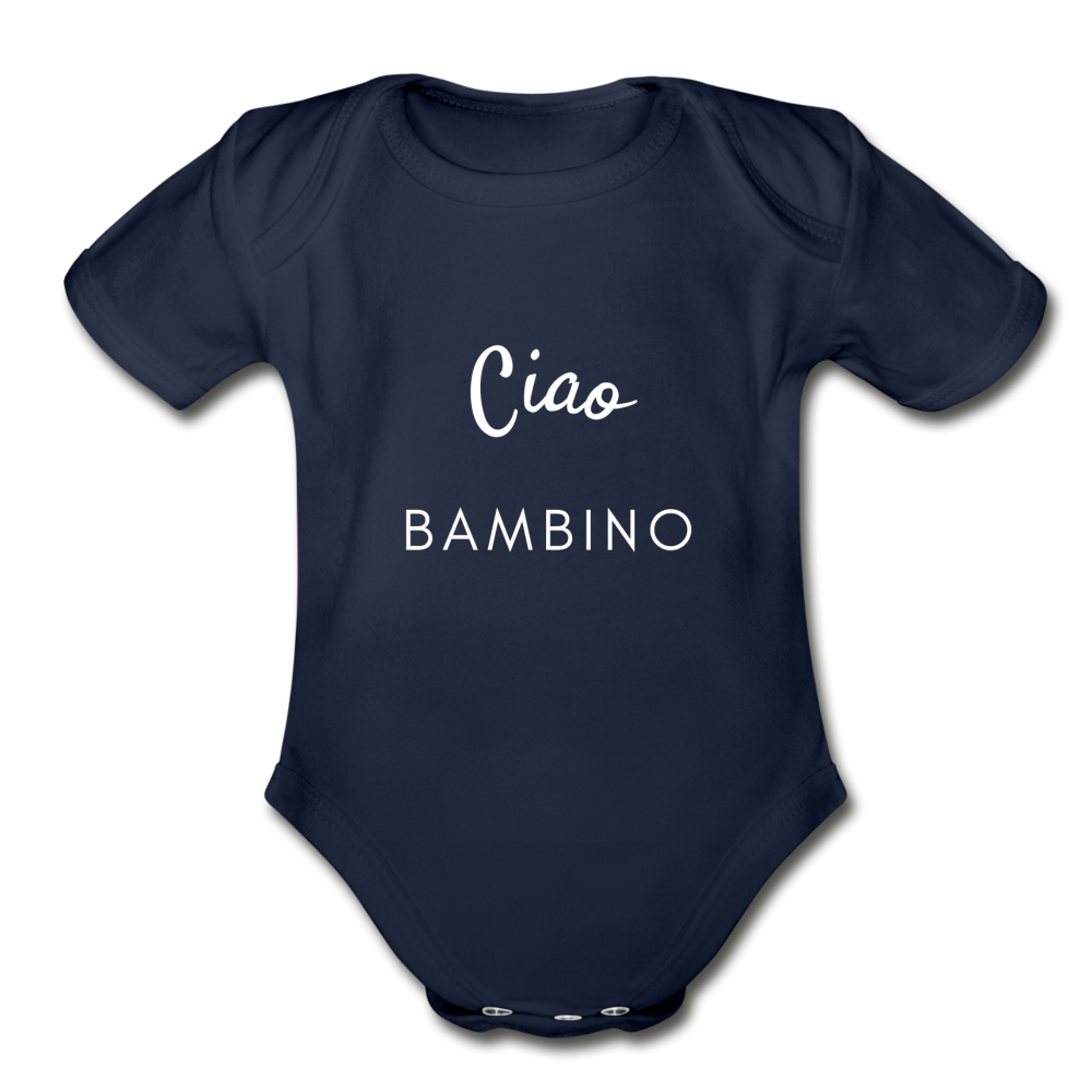 Ciao Bambino Organic Onesie - dark navy