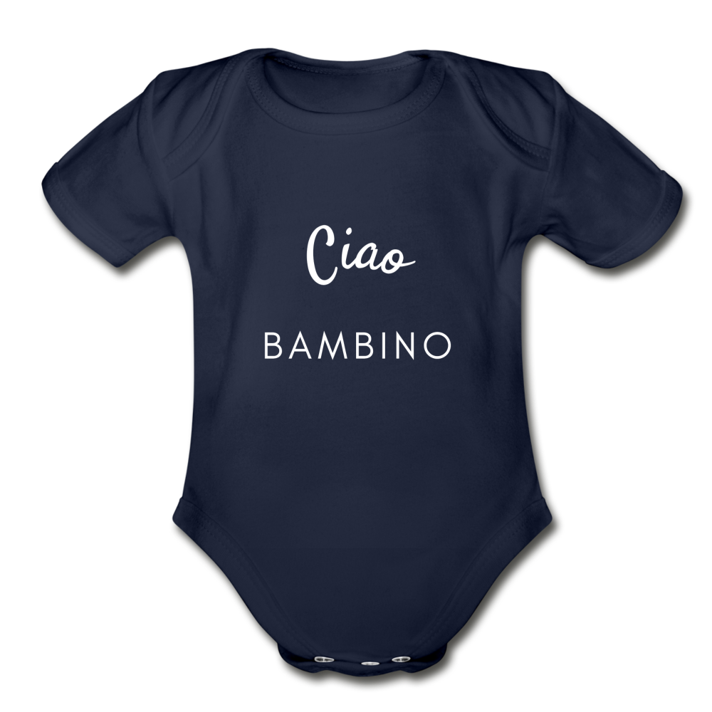 Ciao Bambino Organic Onesie - black