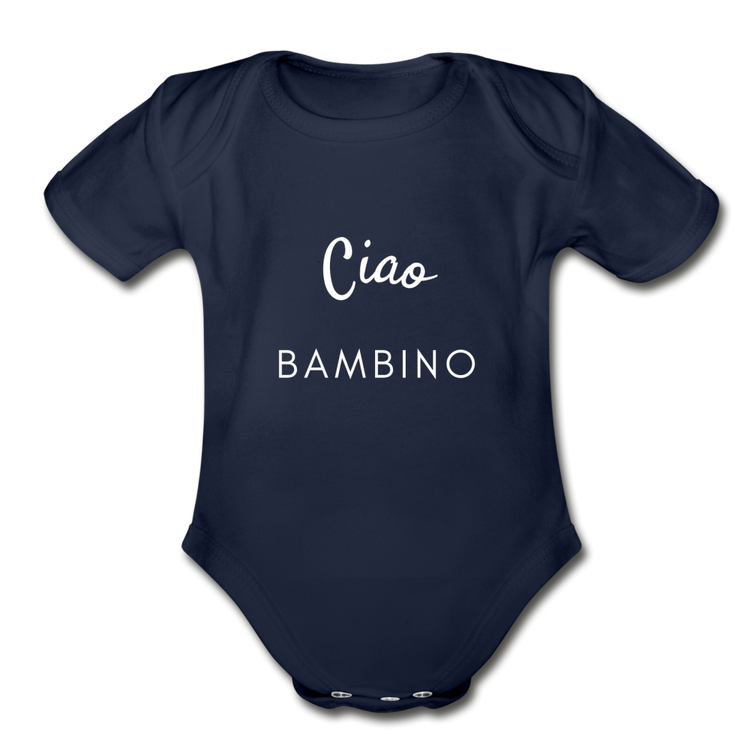 Ciao Bambino Organic Onesie - dark navy