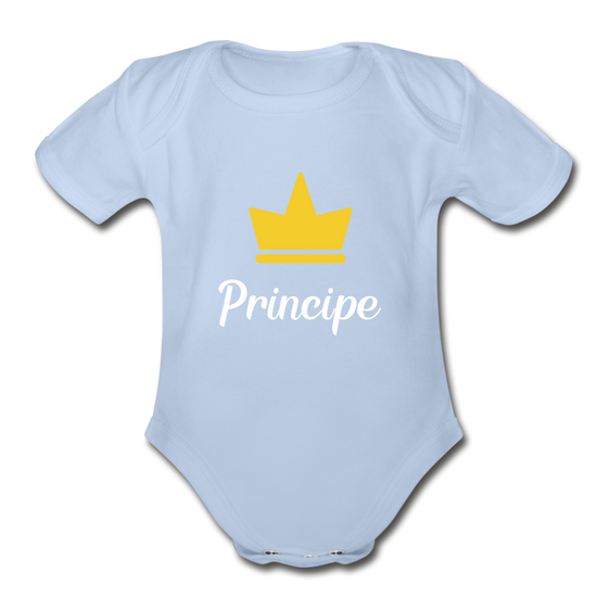 Principe Organic Onesie - sky