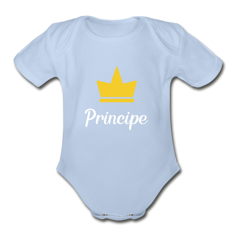 Principe Organic Onesie - sky