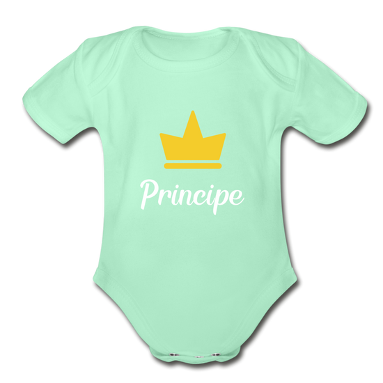 Principe Organic Onesie - light mint