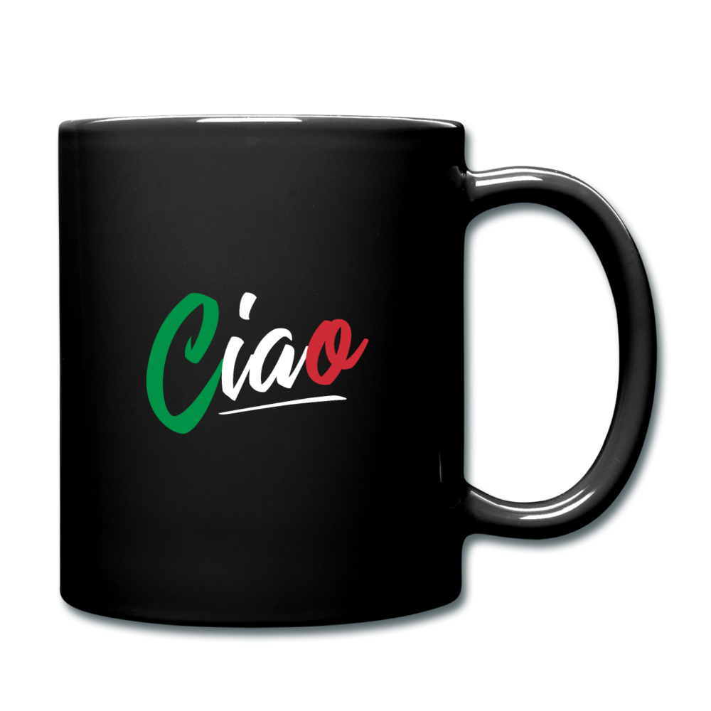 Ciao Full Color Mug 11 oz - black