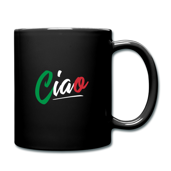 Ciao Full Color Mug 11 oz - black