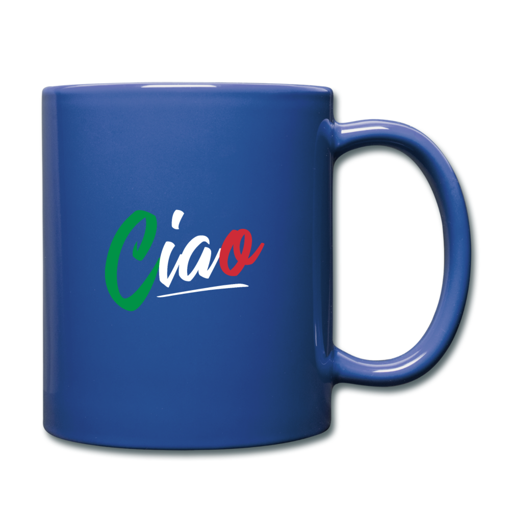 Ciao Full Color Mug 11 oz - royal blue