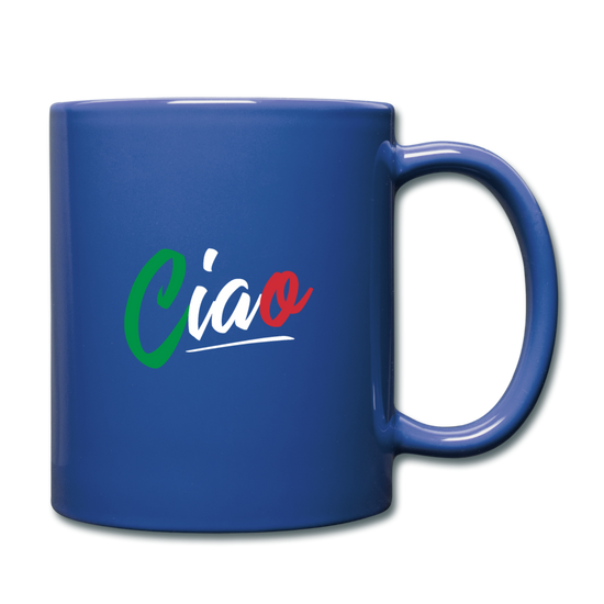 Ciao Full Color Mug 11 oz - royal blue