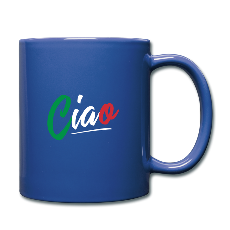 Ciao Full Color Mug 11 oz - royal blue