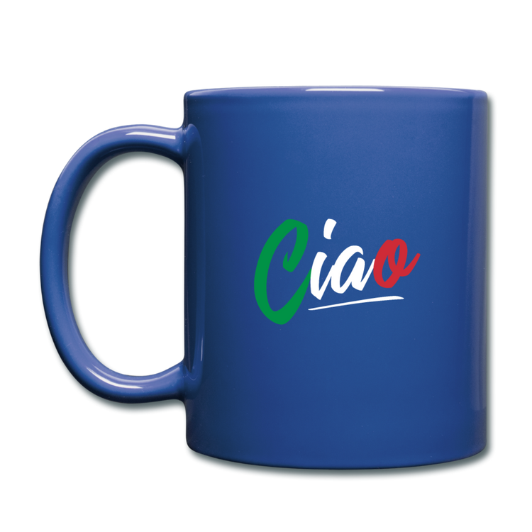 Ciao Full Color Mug 11 oz - royal blue