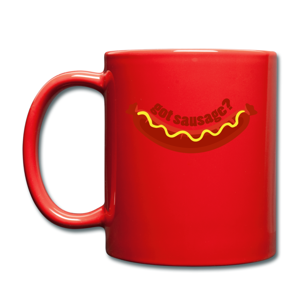 Got Sausage? Full Color Mug 11 oz - red