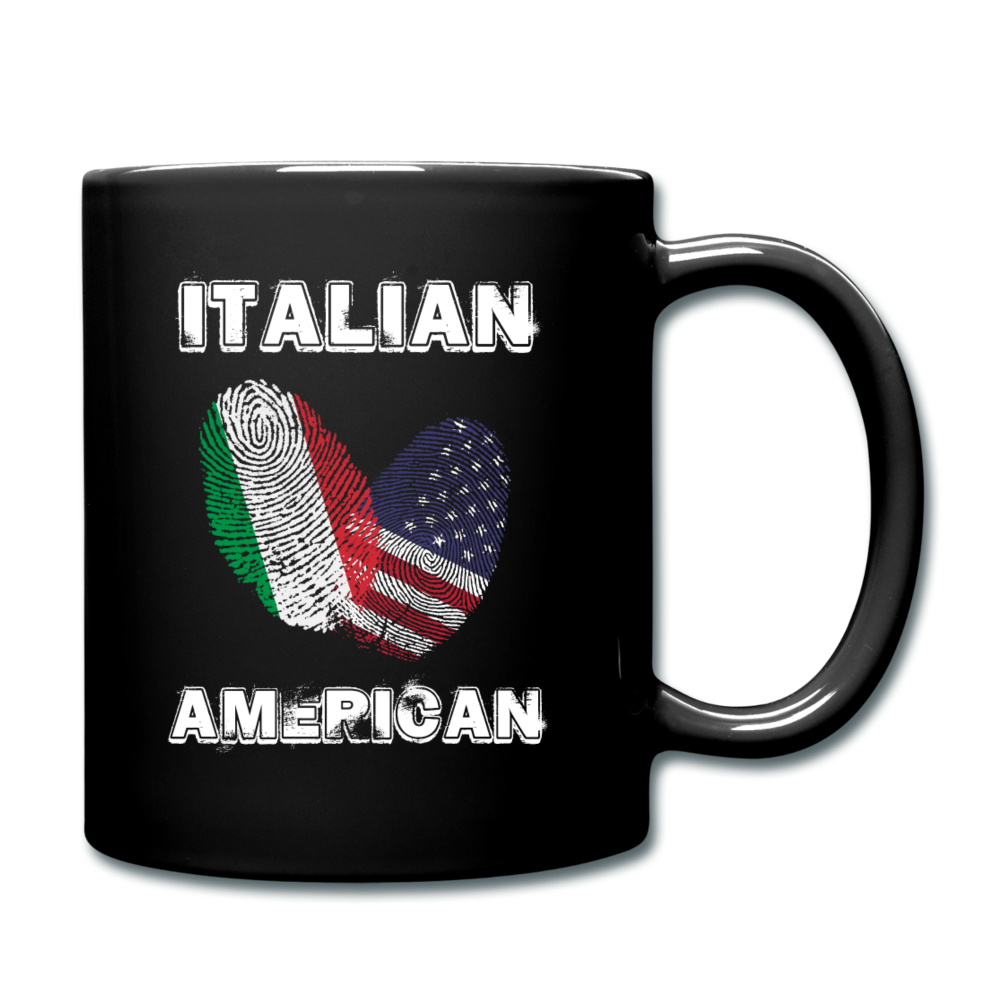 Italian American Full Color Mug 11 oz - black