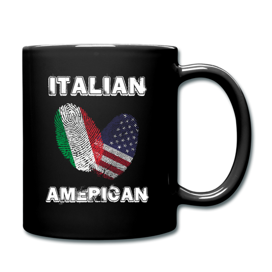 Italian American Full Color Mug 11 oz - black