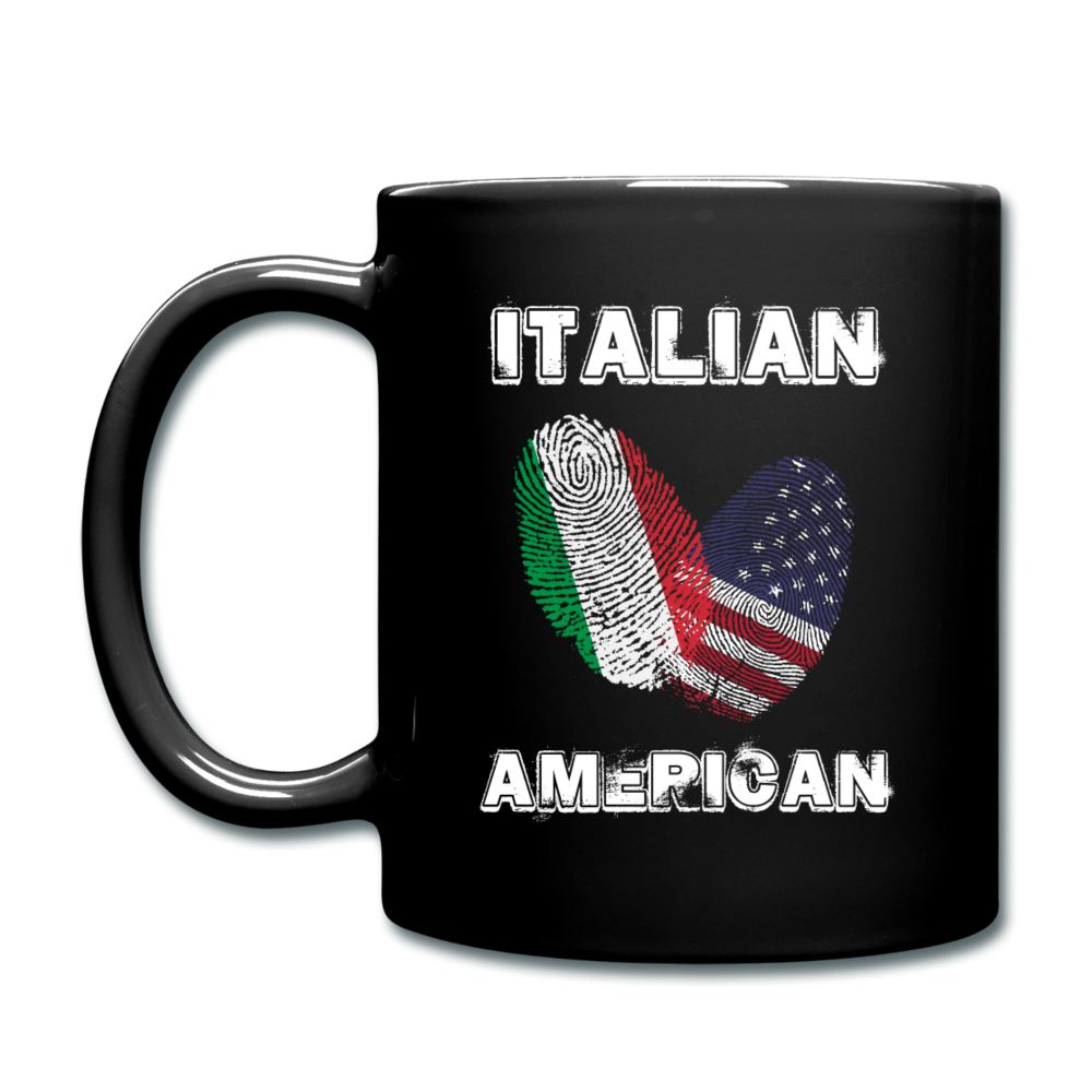 Italian American Full Color Mug 11 oz - black