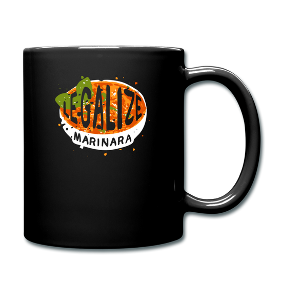 Legalize marinara Italians Full Color Mug 11 oz - black