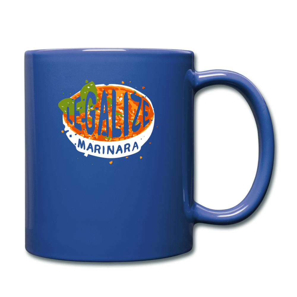 Legalize marinara Italians Full Color Mug 11 oz - royal blue
