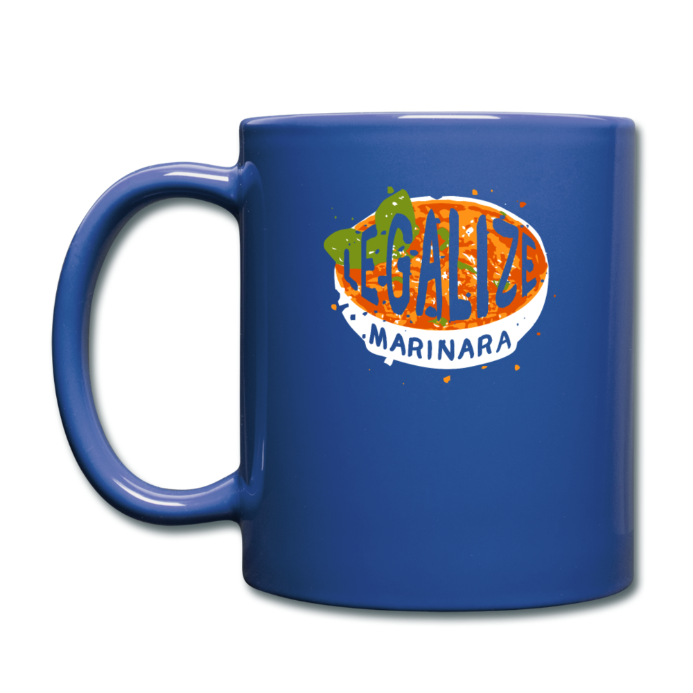 Legalize marinara Italians Full Color Mug 11 oz - royal blue