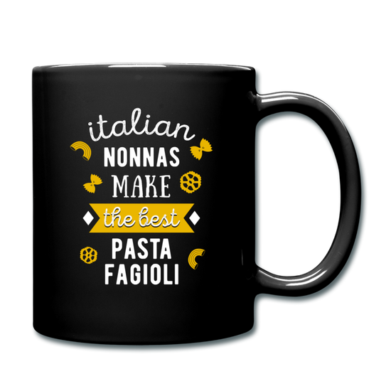 Italian nonnas make the best pasta fagioli Full Color Mug 11 oz - black