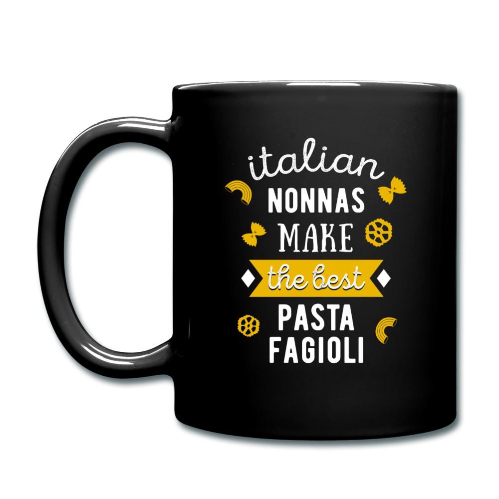 Italian nonnas make the best pasta fagioli Full Color Mug 11 oz - black