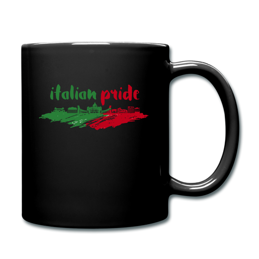 Italian Pride Full Color Mug 11 oz - black