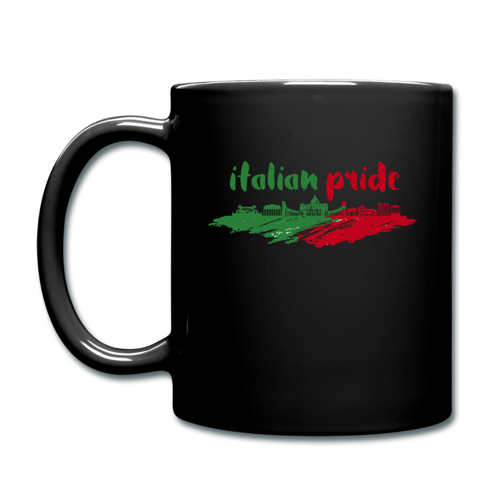 Italian Pride Full Color Mug 11 oz - black