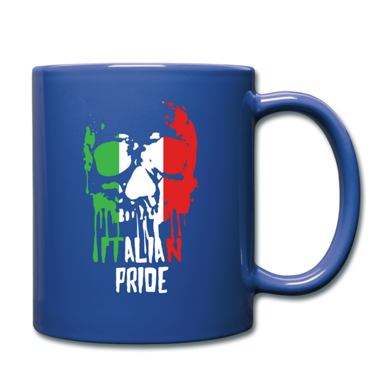 Italian Pride Full Color Mug 11 oz - royal blue