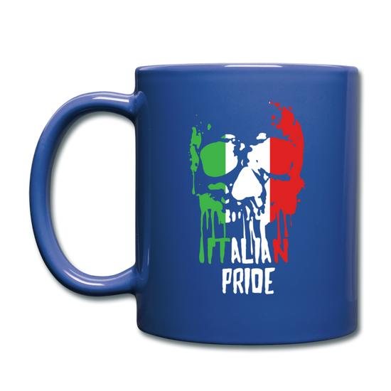 Italian Pride Full Color Mug 11 oz - royal blue