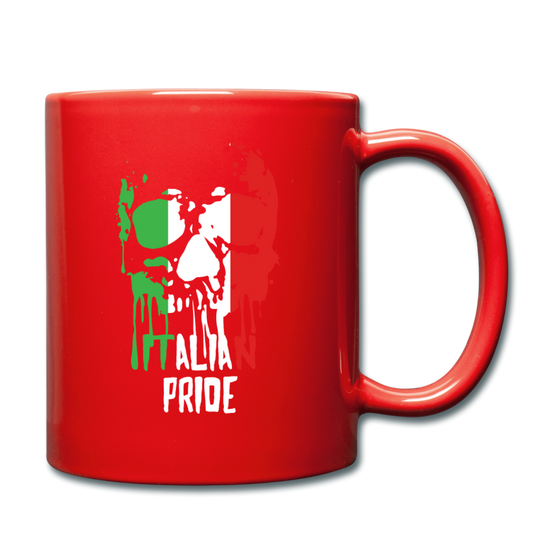 Italian Pride Full Color Mug 11 oz - red