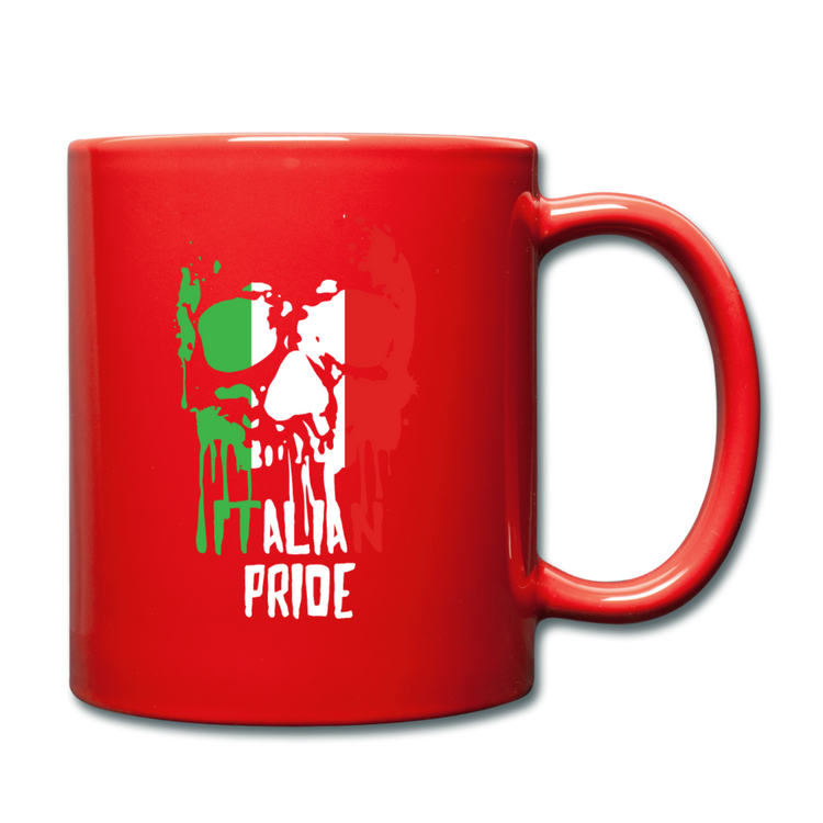 Italian Pride Full Color Mug 11 oz - red