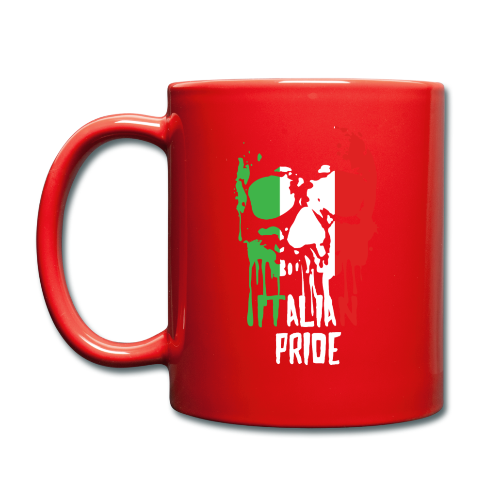 Italian Pride Full Color Mug 11 oz - red