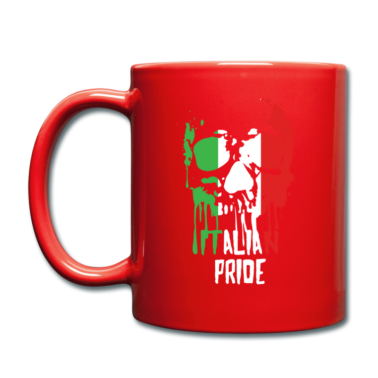 Italian Pride Full Color Mug 11 oz - red