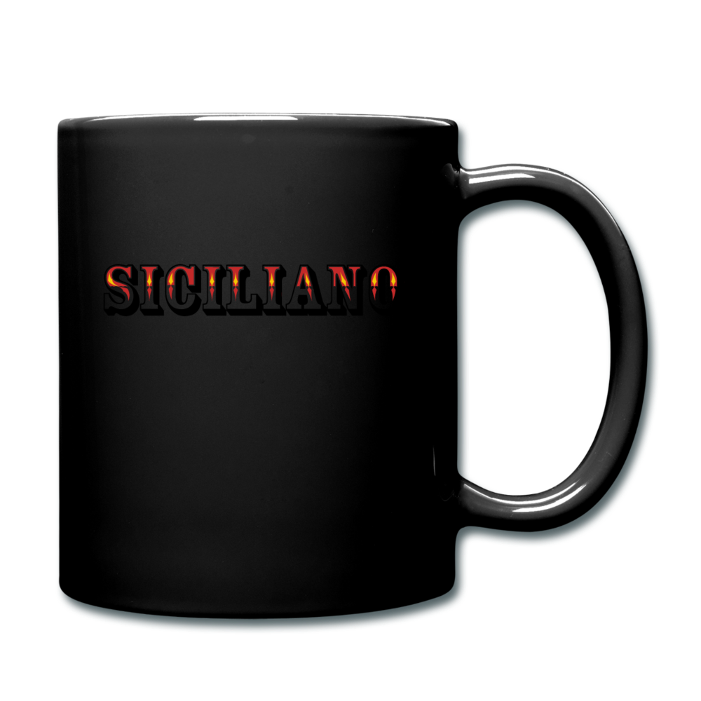 Siciliano Full Color Mug 11 oz - black