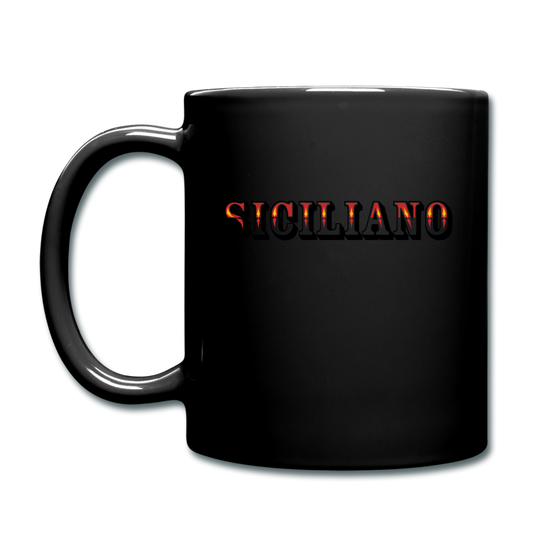 Siciliano Full Color Mug 11 oz - black