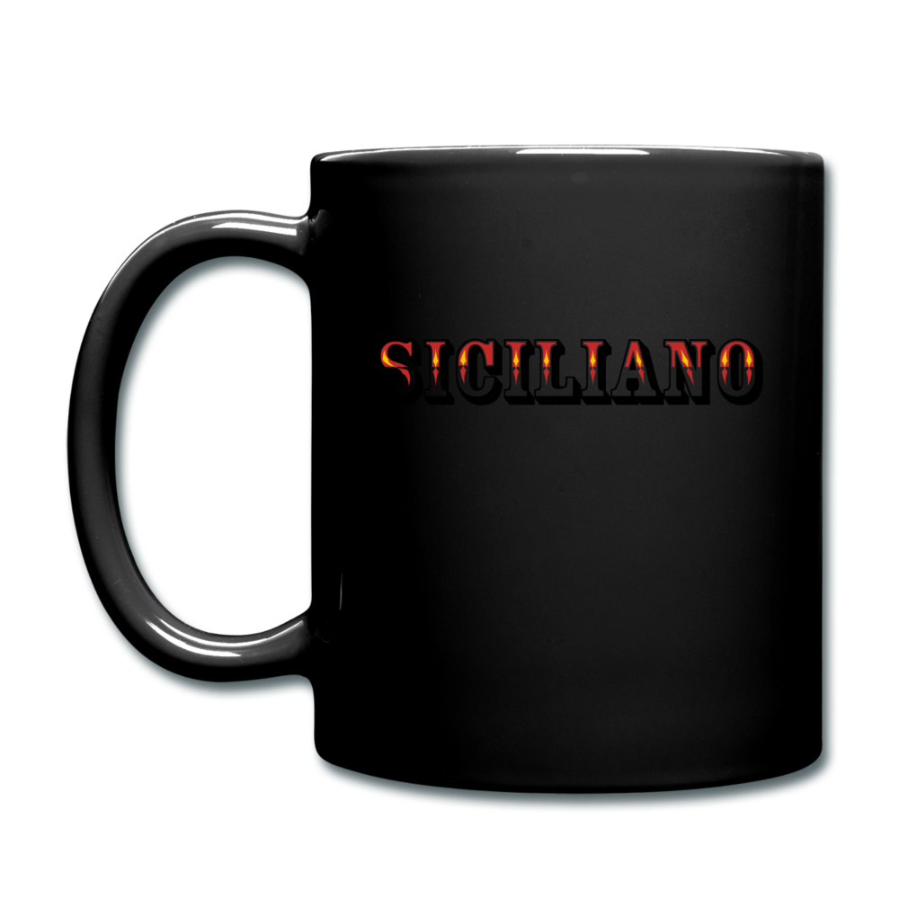 Siciliano Full Color Mug 11 oz - black